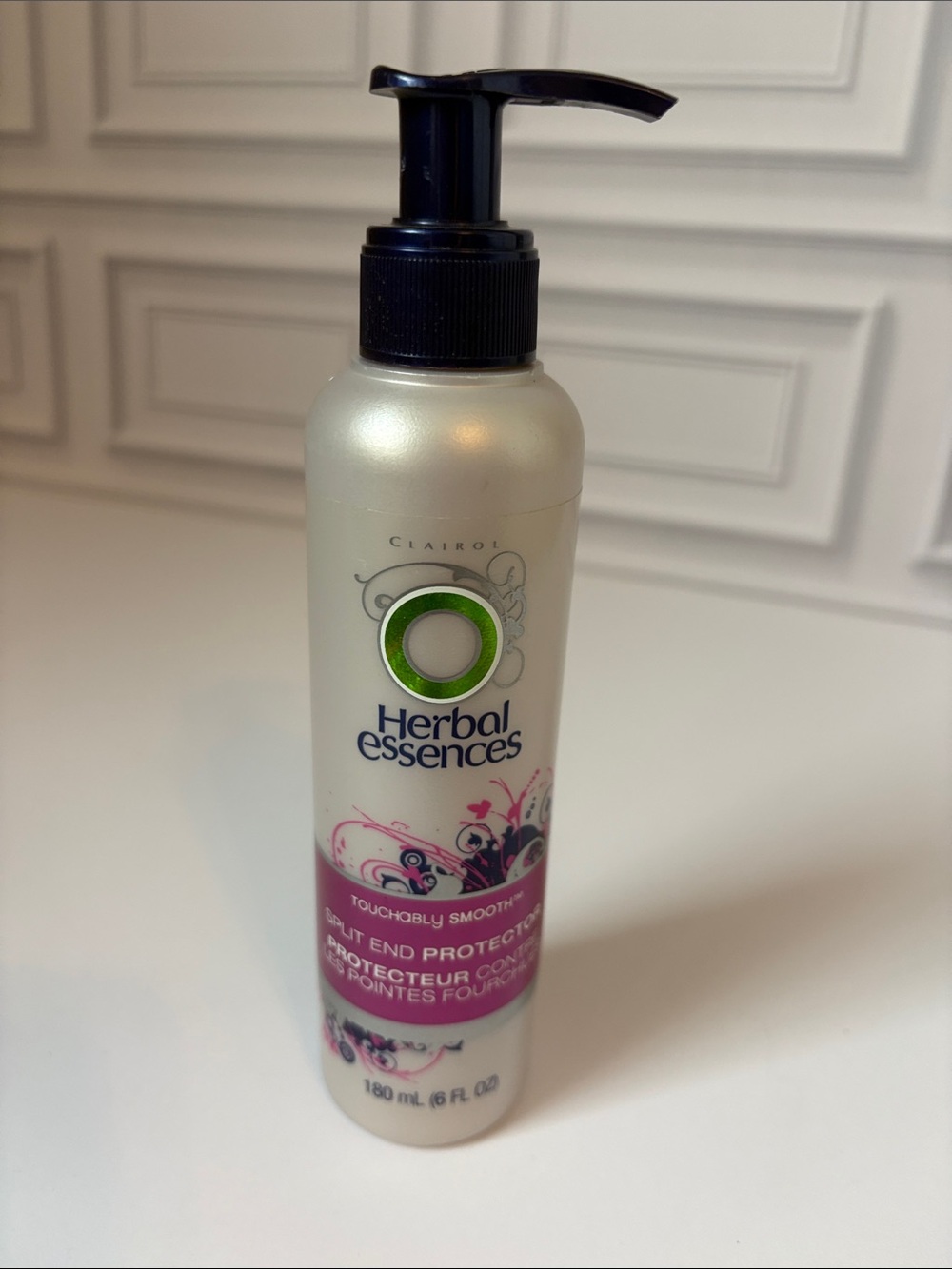 New Herbal Essences Touchably Smooth Split End Protector 6 oz